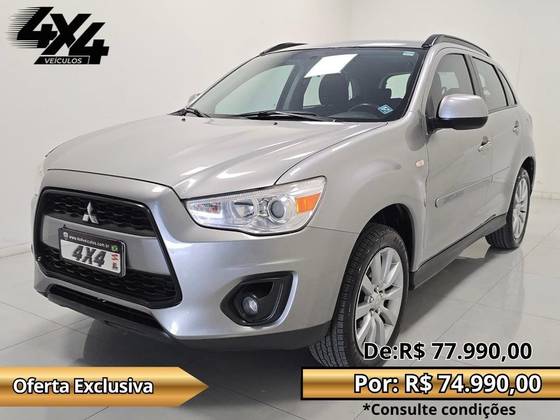 MITSUBISHI ASX 2.0 4X2 16V GASOLINA 4P AUTOMÁTICO MITSUBISHI ASX 2.0 4X2 16V GASOLINA 4P AUTOMÁTICO